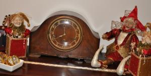 Grandmas clock and friends