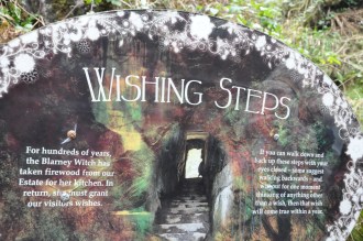 Wishing Steps at Blarney Castle, Ireland