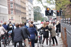Rush hour in Copenhagen